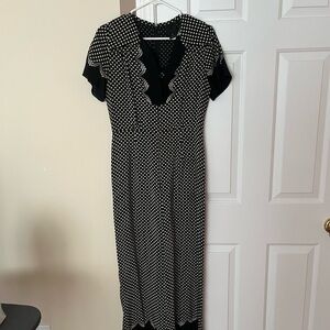 Anna Sui  silk  jumpsuit